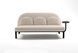 Диван Soft Lounge зі столиком Belfast 01/Чорний 155x82x80